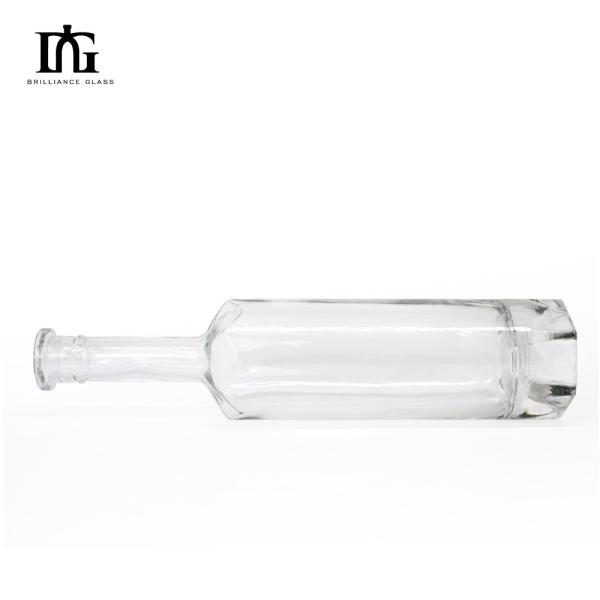 Base Material Glass 750ml/700ml Spirits Wine Bottles for Rum Whisky Vodka Gin Liquor
