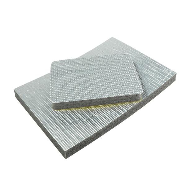 Reflective Heat Insulation Material XLPE Foam Backed Film For Refrigeration