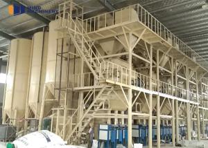 Cement Sand Tile Adhesive Mixing Machine Easy Operation Capacity 8 - 30T Per