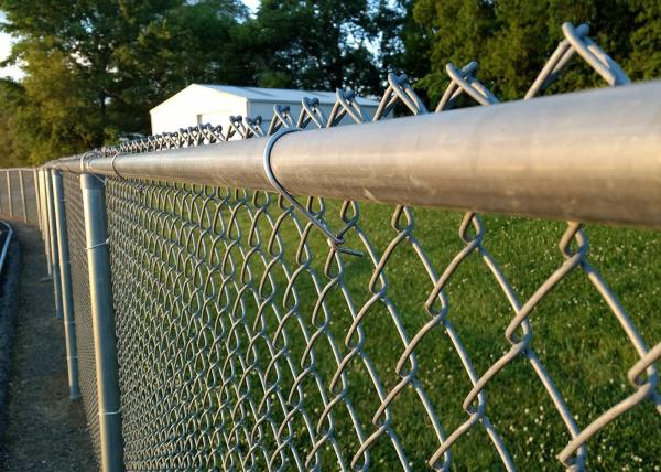 Twist Edge 2.5mm Steel Chain Link Fencing With Hot Dipped Galvanized