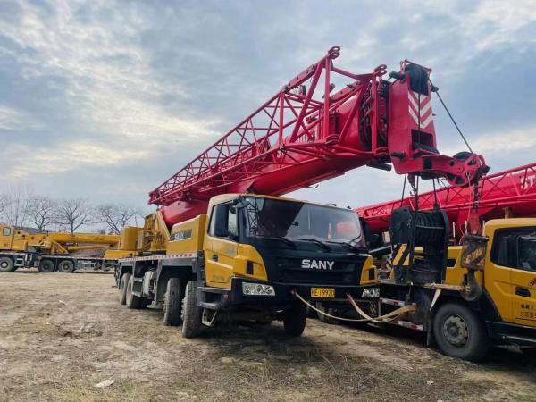 Second Hand 50 Ton Hydraulic Truck Crane 50T Mobile Truck Crane SANY STC500