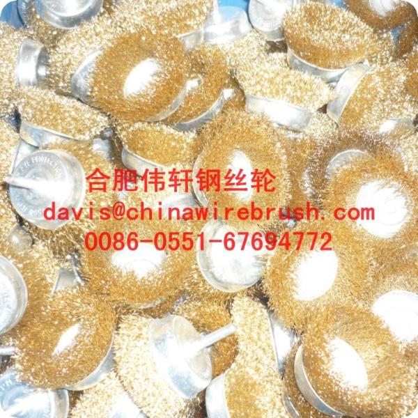 Crimped Wire Cup Brushes with Shank