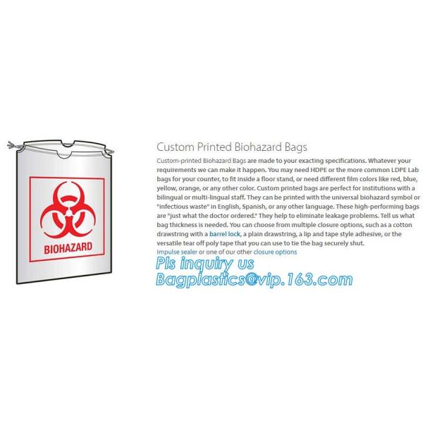 PE asbestos waste bags, Disposal Plastic Bag for Construction Waste, rubbish bag for asbestos fibers, bagplastics, bagea