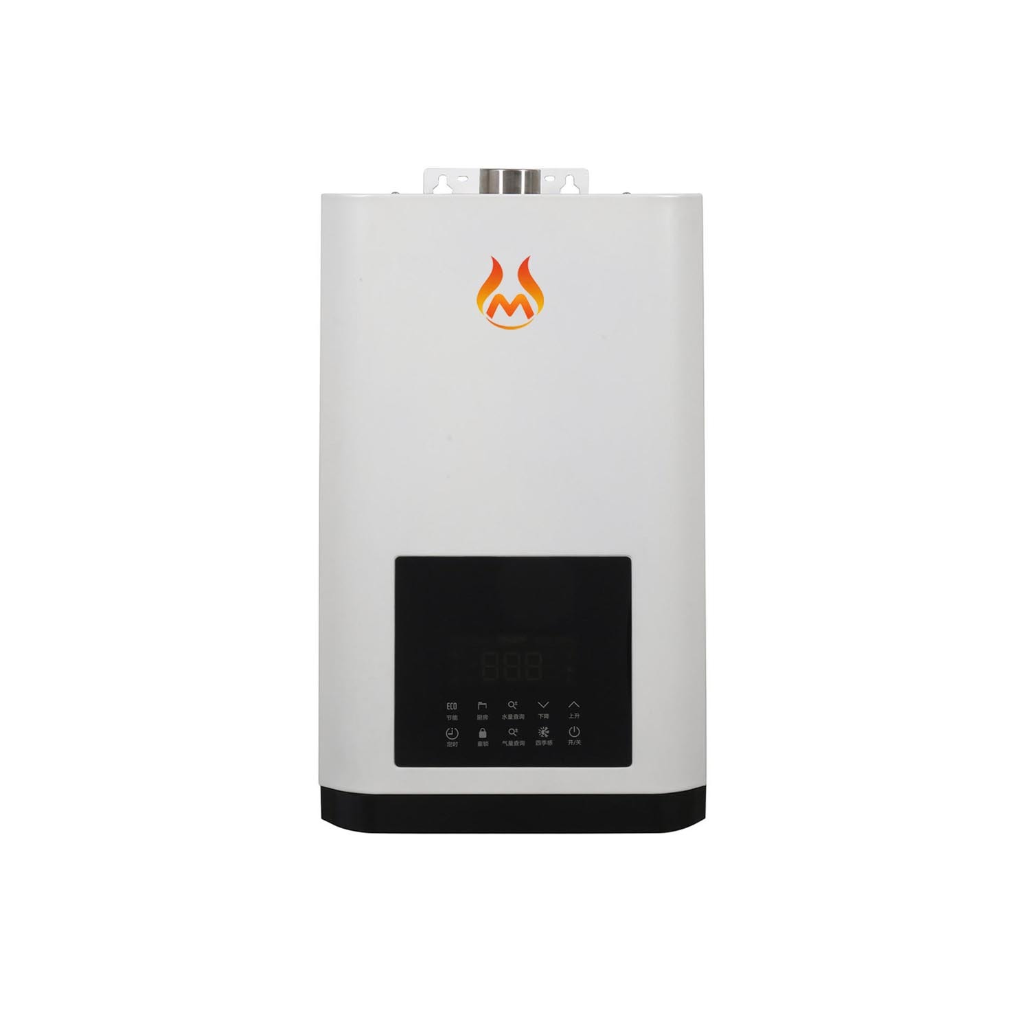 Sufficient Heat Exchange Water Heater Waterproof Powerful Digital Gas Water Heater
