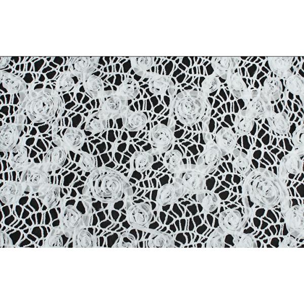 2018 Summer Newest Style Rope Embroidery Fabric 140cm wide for wedding dress