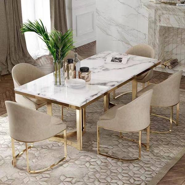 Quartz Hotel Restaurant Furniture Custom Restaurant Tables Set