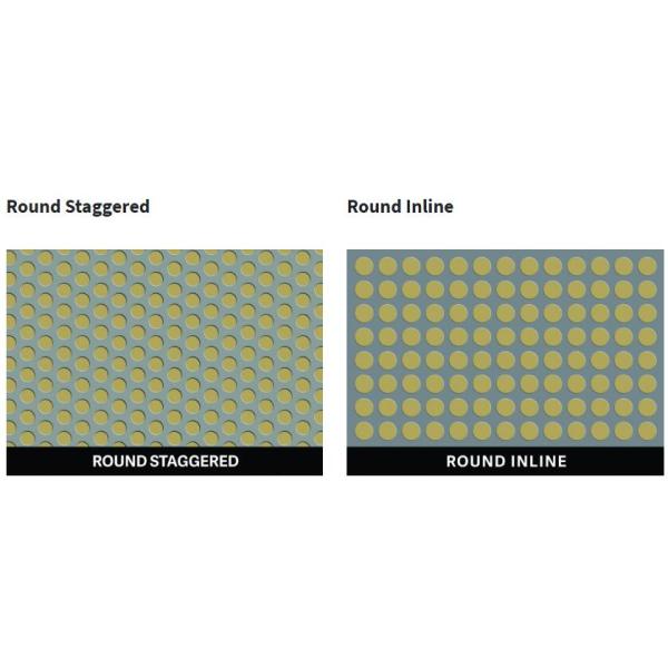 Толстая квадратная отвертка Перфорированная листовая сталь Горячая оцинкованная толщина 1,5 мм