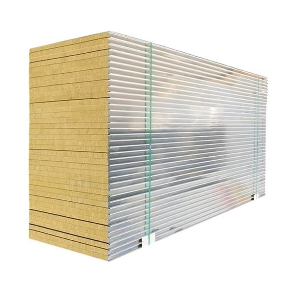 Painel Sandwich de lã de rocha isolado para parede e telhado em estilo de design de armazém moderno