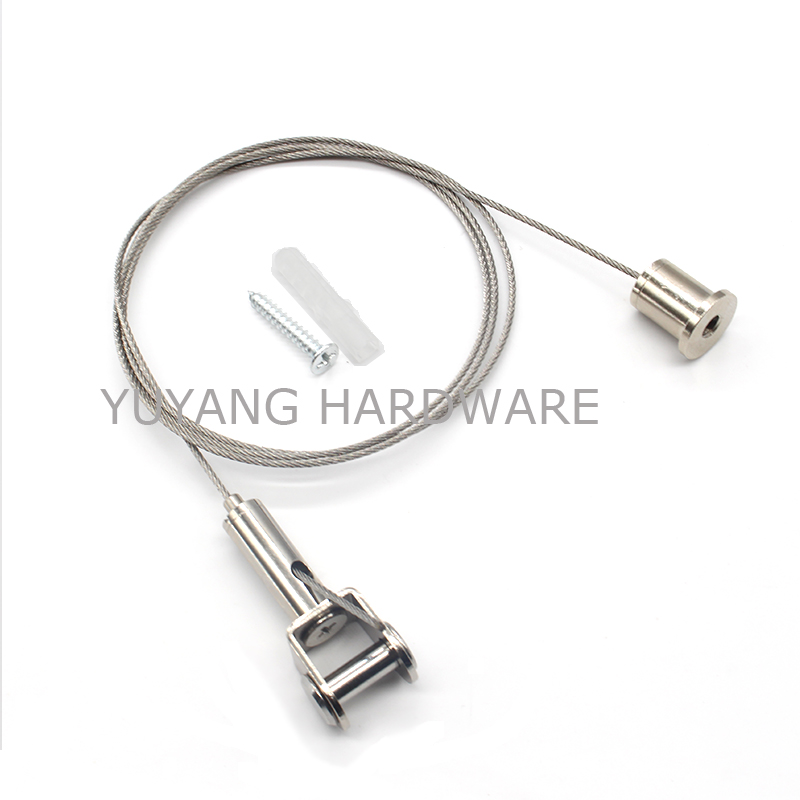 High Quality Picture Hanging Wire Suspension Kit Adjustable Ceiling Suspension Cable Kit