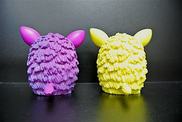 4 Colour Owl Bird Plastic Toy Figures Lovely Style For Home Decoration