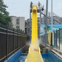 Parc d'attractions commerciaux Ride Outdoor FRP Speed Slide Parc aquatique