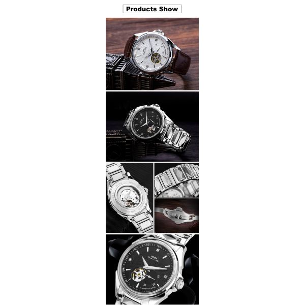 Men's Mechanical Watch - Stainless Steel Bracelet