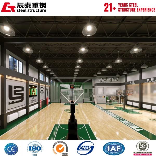 Custom Steel Structure Gymnasium Prefabricated Bolt Connection Design