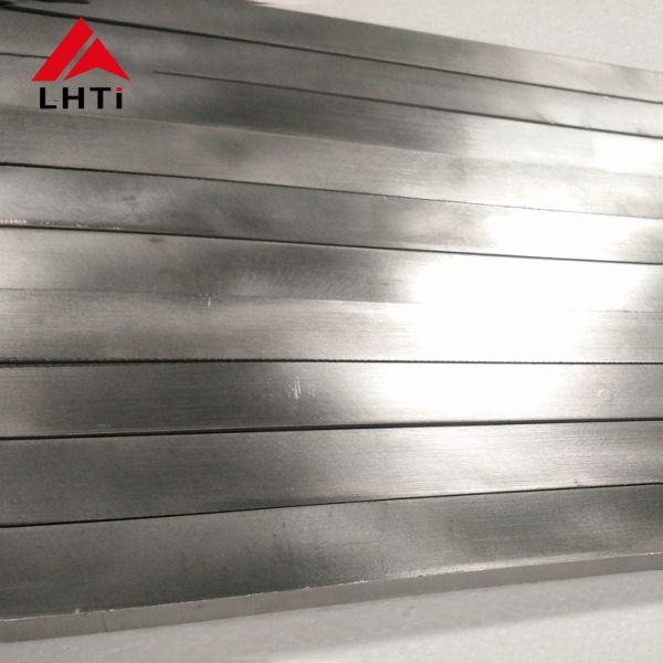 ASTM B348 Annealed Square Titanium Flat Bar Gr2 Gr5 Ti6Al4V