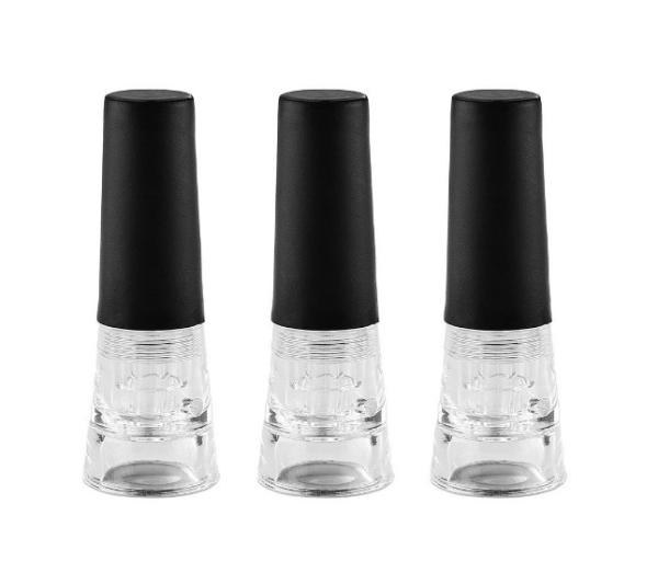 Non Spill Silicone Kitchen Utensils Bottle Vacuum Wine Stopper For Drink