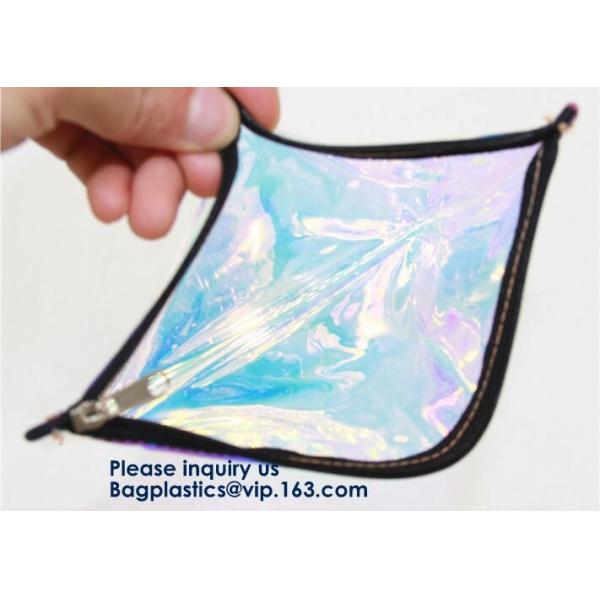 Transparent Clear PVC Slider Zipper Bag Plastic Bag With Zipper,Eco-friendly Slider Zipper Flat PVC Plastic Bag For Docu
