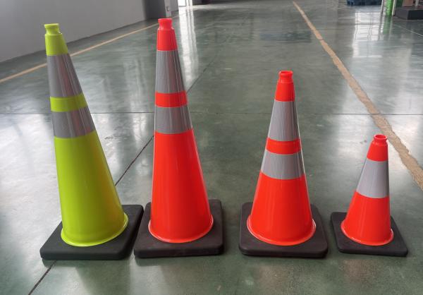 45cm 70cm 90cm Police Traffic Cones PVC Reserved Parking Cones 4.5kgs