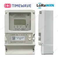 Rádio de IoT do medidor da energia de LoRaWAN medidor elétrico de 3 fases fixado na parede