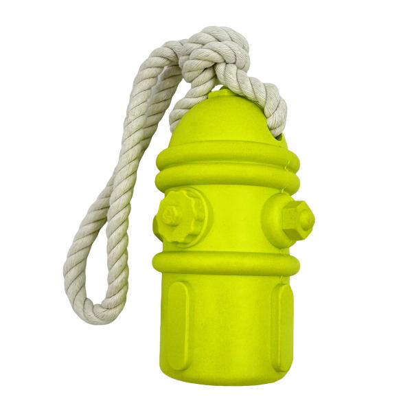 Jouet pour chien en caoutchouc en forme de borne-fontaine, jouet à mâcher durable pour chiens