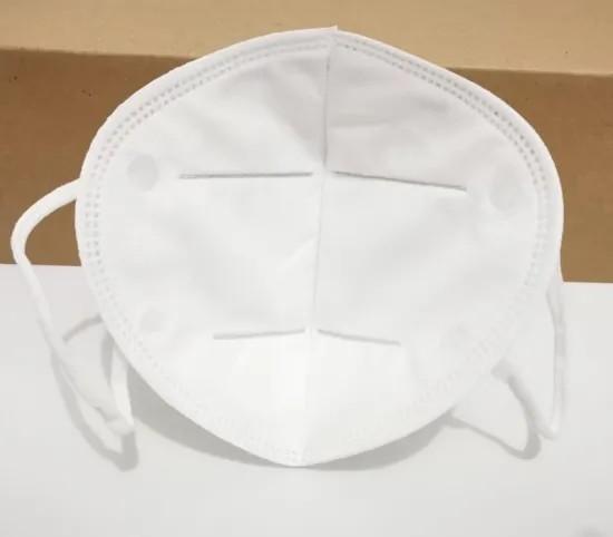 N95 Kn95 Ffp2 Standard Earloop Face Mask , Disposable Mouth Mask Against Coronavirus
