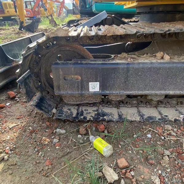 Использованное строительство Komatsu PC220-8 Роббировая экскаватор тяжелое оборудование машины