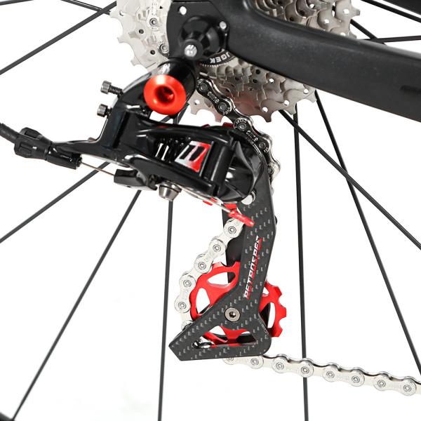 Fibre de carbone de DISCRÉTION de Twitter pro emballant le cadre 8.7KG du vélo 54cm