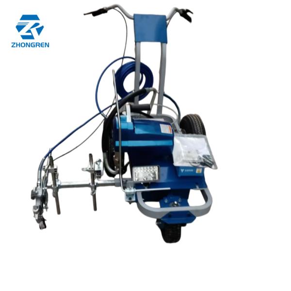 72V Battery Electric Airless Road Marking Paint Machine For Parking Lot Line Painting