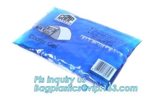 Sports Medicine Ice Bags, Flexible Ice Pack, Easy Seal Ice Cube Bags, Cool Bags & Ice Packs, First Aid Ice Pack, bagease
