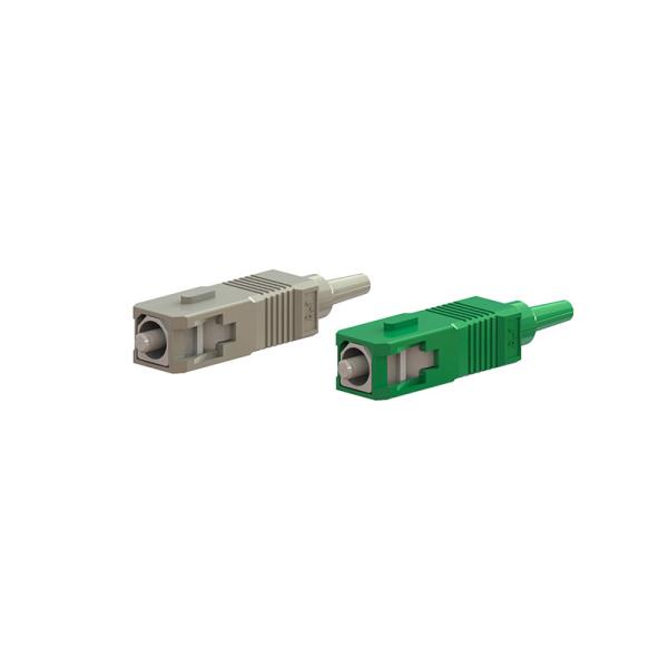 ISO Certified SC Fiber Optic Connector For Pigtail Cable And Local Area Networks
