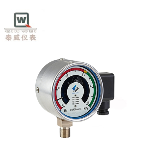 Compact SF6 Gas Density Relay Stainless Steel Monitoring Device