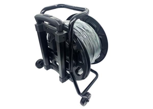 Waterproof Outdoor Fiber Optic Cable Reel Anti Drop Fiber Optic Cable Drum