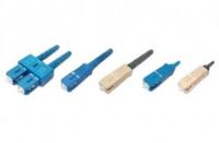 Logement bleu matériel unimodal optique du simplex 2.0mm RohS de Sc pc/upc de connecteur de fibre