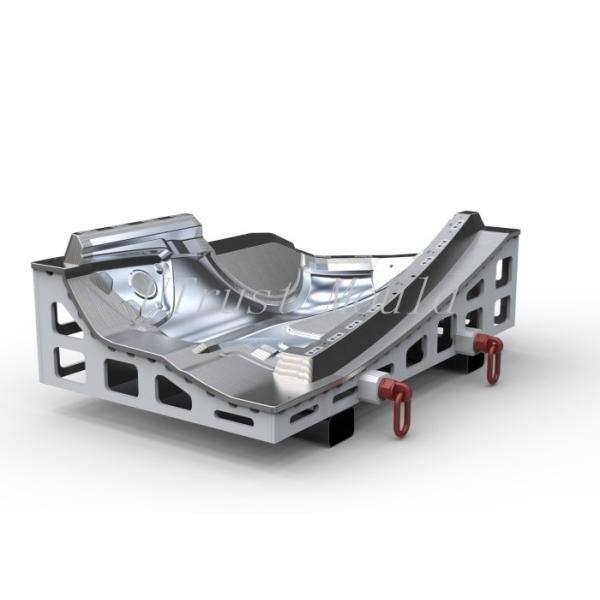 Molde de formación de autoclave de fibra de carbono Molde de compresión de panel lateral de drones de fibra de carbono 300000 disparos Vida útil