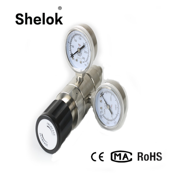 Stainless Steel Adjustable Air Pressure Relief Valve, Back Pressure Regulator, Pressure Reducing Valves