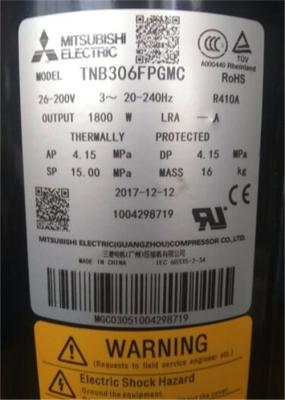 Compressor giratório de aço inoxidável da C.A. de Airconditinal Mitsubishi KH122