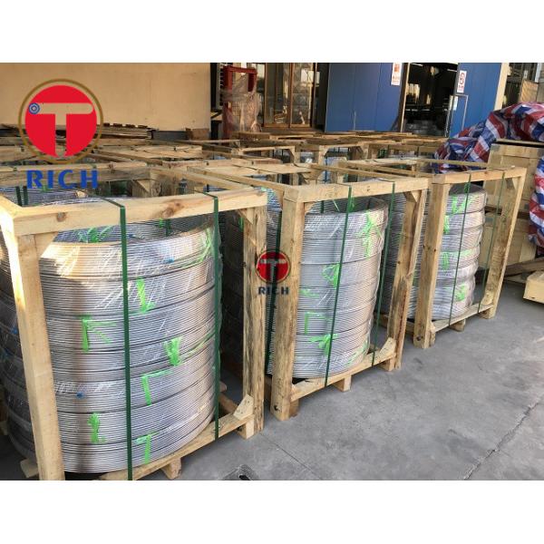 Tubos de acero automotrices de Bundy de la pared doble para el nilón del sistema de frenos SAEJ526/la capa de Galfan