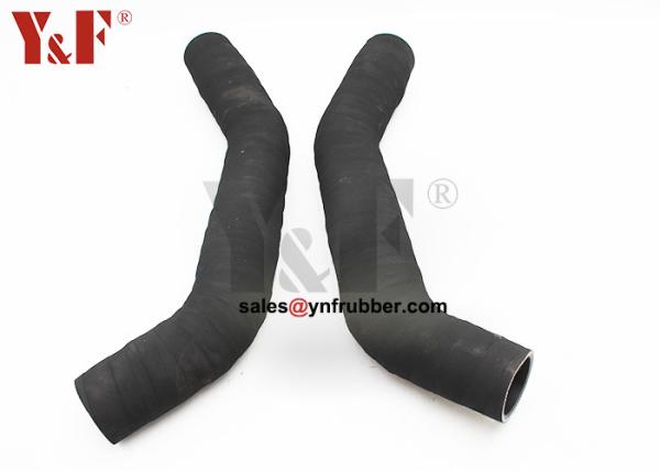 Flexible Excavator Rubber Hose Reinforced E320GC Radiator Hose Down