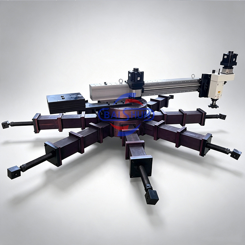 Portable Flange Facing Machine For Shipbuilding Power Plant Flange Repair