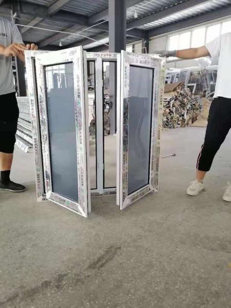 Modern Design Black Casement Windows Swing Open in Modern Style for Upvc Window Roller