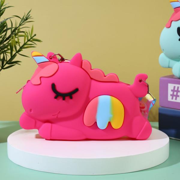 День рождения подарочная сумка игрушка студенты дети подарить Каваи кроссбоди сумка милый плечевой сумка мультфильм животный силиконовый макияж сумка