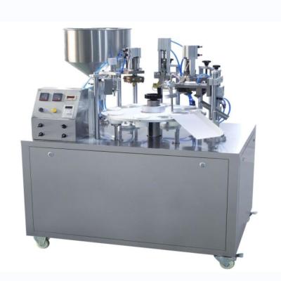 Máquina de preenchimento e vedação de colagem de tubos de alumínio de pasta de alta viscosidade