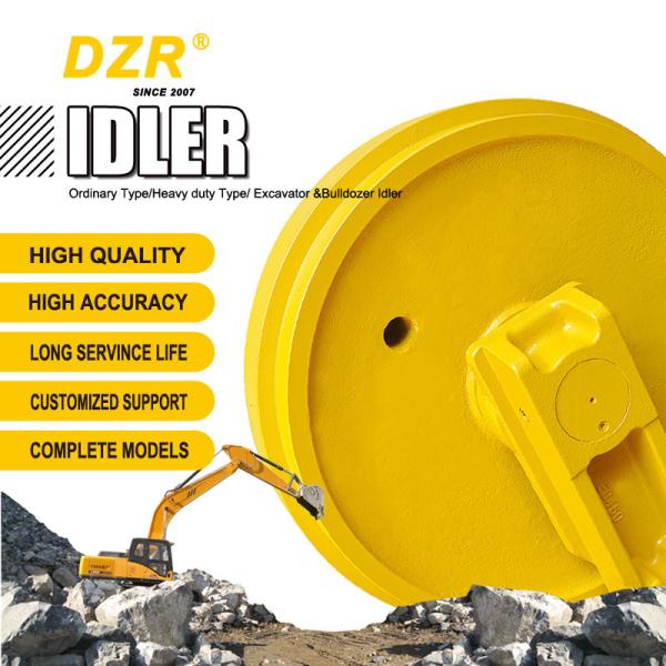 DX380 Bulldozer Front Idler Excavator Dozer Parts Front Idler For Undercarriage Parts