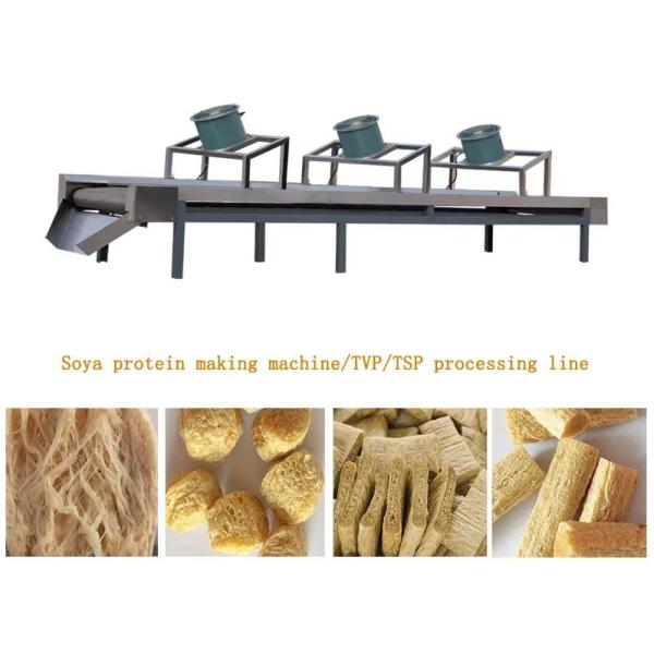 Tissue / texture Soy Vegetable Protein snack food extruder Production Line