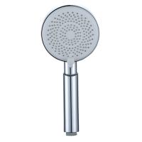 Removable Cover Portable Hand Held Shower Head With Electroplating Matte Black Finish