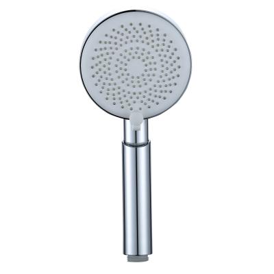 Removable Cover Portable Hand Held Shower Head With Electroplating Matte Black Finish