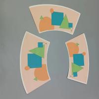 160-320GSM Copo branco à prova d'água, seguro para alimentos, papel de papelão rolos/folhas