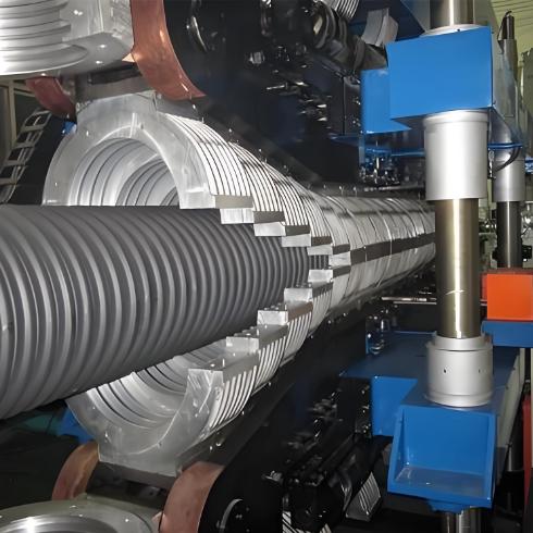 HYPET High Quality HDPE Double Wall Corrugated Pipe Extrusion Machine Manufacturer