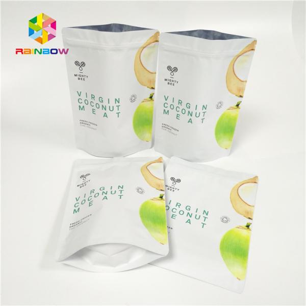 Rescellables en plastique de Mylar de papier d'aluminium tiennent des poches Doypack pour l'emballage de sucre de sucrerie de casse-croûte