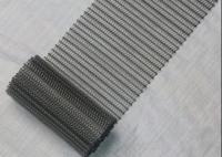Correia transportadora de malha resistente a óleo 304 trama balanceada de aço inoxidável