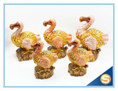 Mauritius Metal Animal DoDo Bird Trinket Box For decoration SCJ361